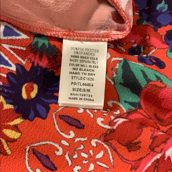 New Umgee Boho pink floral kimono - Picture 8 of 8